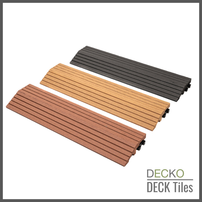 Deck Tile <b>Colour Sample</b> - Premium WPC Interlocking | DECKO - Free Delivery
