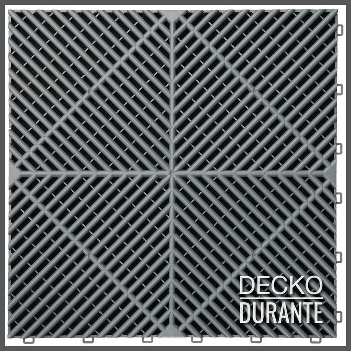 <b>Garage Tile Samples</b> - Interlocking Polypropylene Flooring - Build your Own Selection | DECKO - Fully Refundable (up to 6 items) with FREE Return