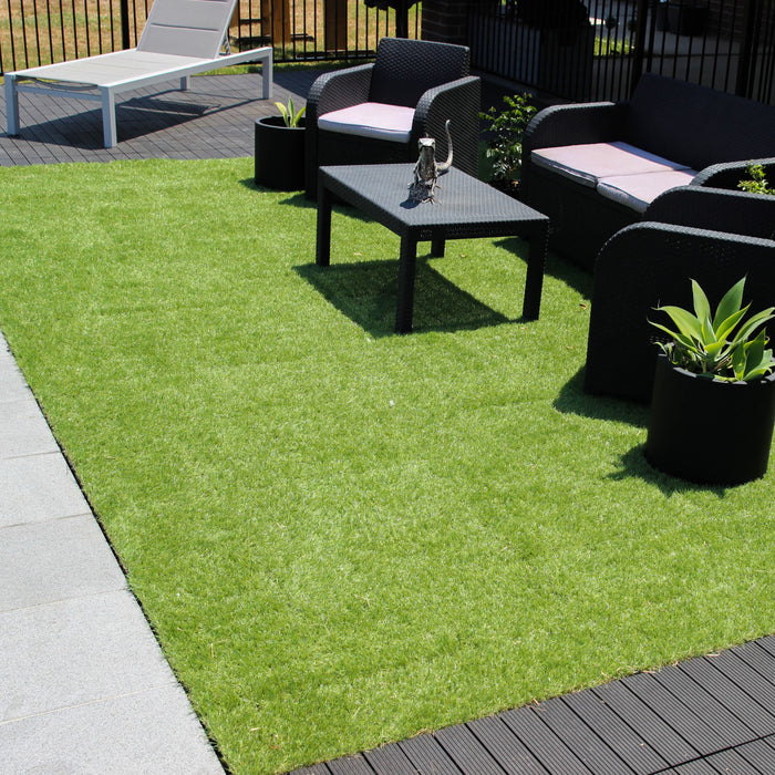 <b>Deck Tiles</b> - Premium WPC Interlocking - Box of 11 tiles = 10.86 sqft | DECKO