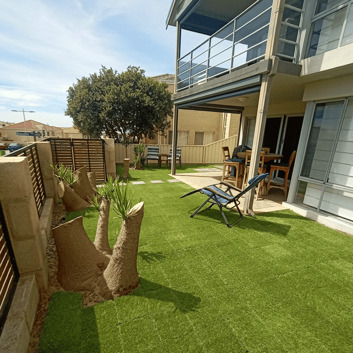 <b>Deck Tiles</b> - Premium WPC Interlocking - Box of 11 tiles = 10.86 sqft | DECKO