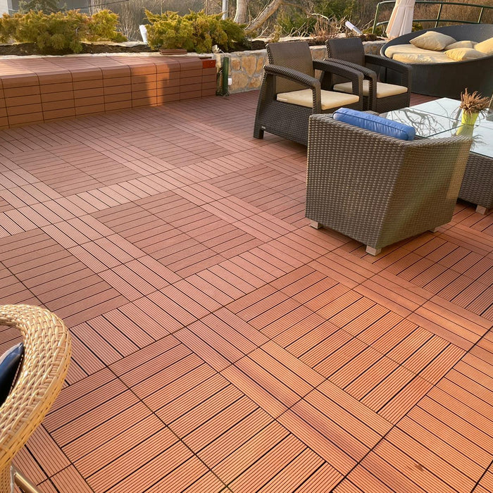 Terrace with Deck Tiles