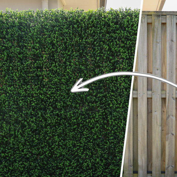 How to Install Green Wall Panels on a Fence