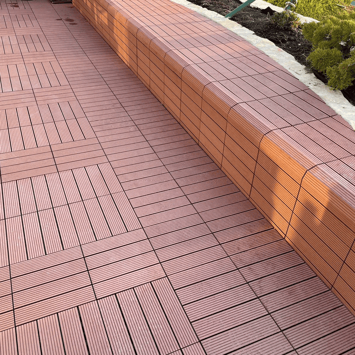 DECKO Tiles <b>RAMP EDGE</b> - (One Piece) - 11.8"/3.1"/0.8"