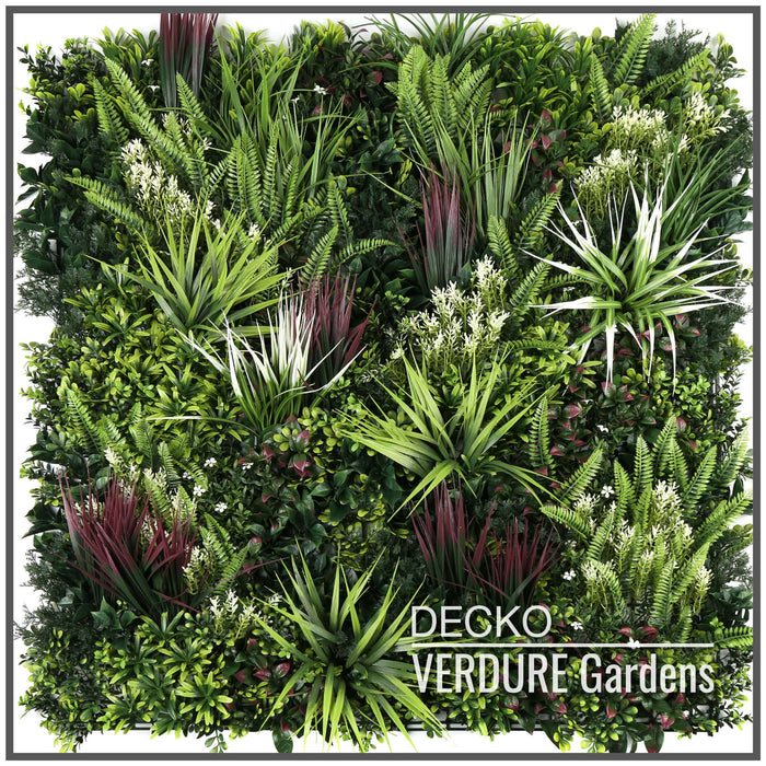 DECKO <b>VERDURE</b> Green Wall - <b>TROPICAL</b> - 3.3' x 3.3' - Price/Panel