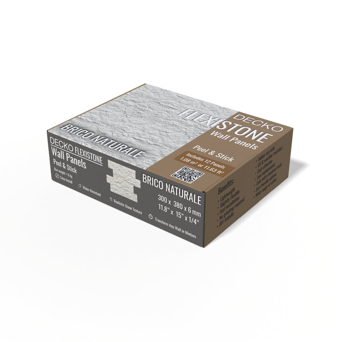 DECKO FLEXISTONE wall panel SAMPLES - Free Shipping