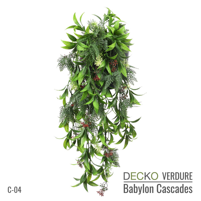 hanging jasmine plant Artificial Hanging Plants - JASMINE Collection (5 different plants) | — DECKO USA