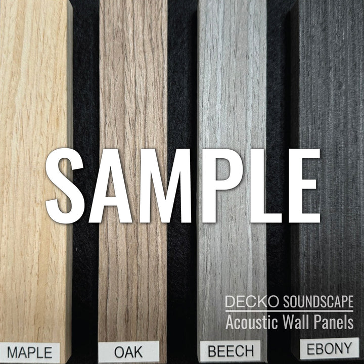 Free DECKO SOUNDSCAPE Acoustic Wall Panels <strong>Sample Pack</strong> with Free Delivery ($8.90 handling fee - 1 per address only)