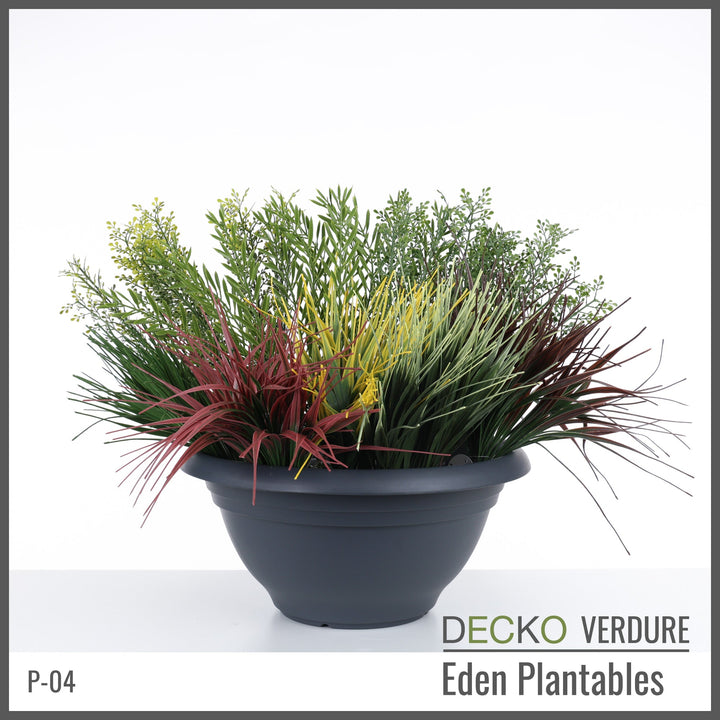 DECKO Verdure Eden Plantables - <b>VERBENA</b> - Collection of 8 different Artificial Plantable Plants