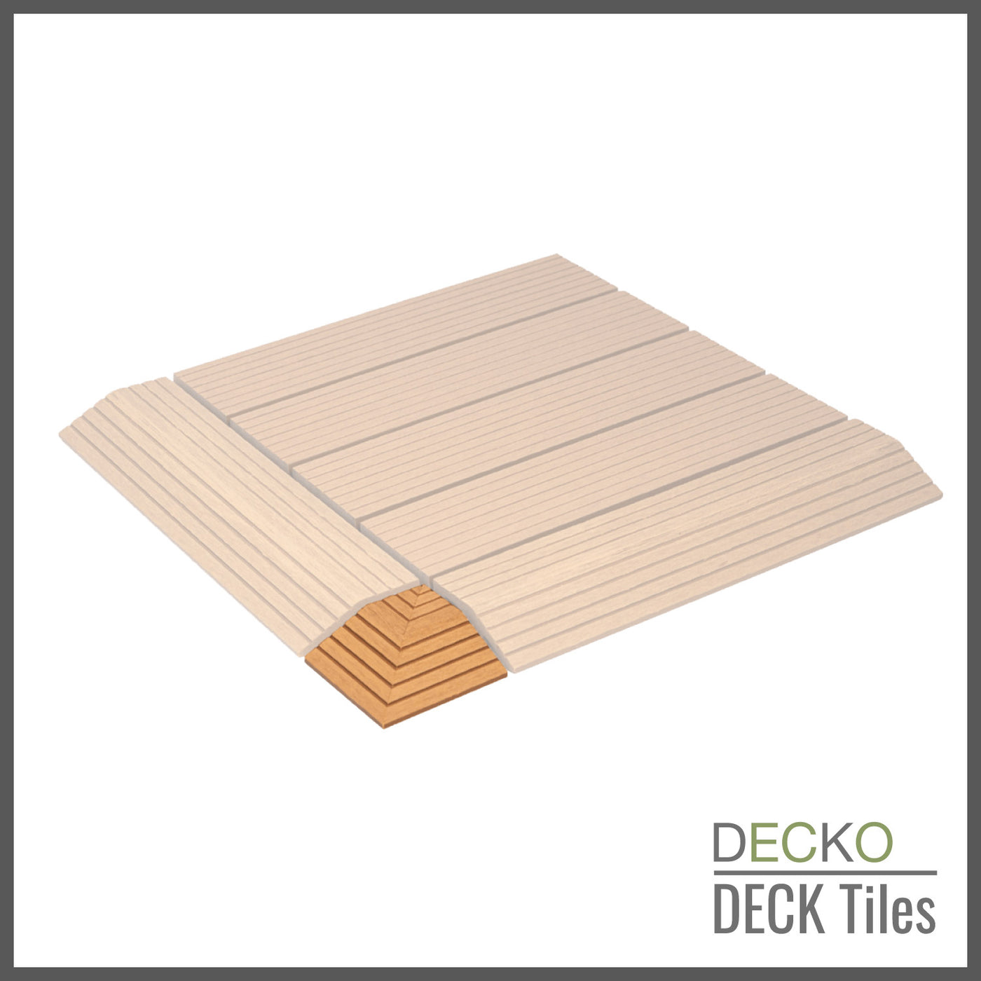 DECKO Tiles CORNER RE - (One Piece) — DECKO USA - Secler USA LLC