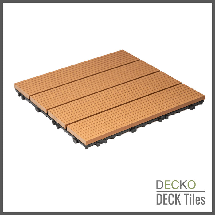 DECKO Premium Tiles - <b>Select Colour</b> - Price / Box of 11 Tiles = 10.86 sqft