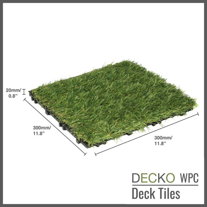 DECKO Premium Tiles - <b>GRASS</b> - (One Piece)