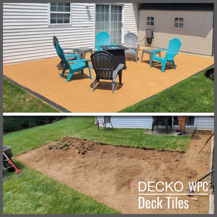 DECKO Premium Tiles - <b>TEAK</b> - (One Piece)