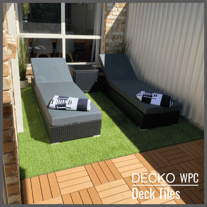 DECKO Premium Tiles - <b>TEAK</b> - (One Piece)