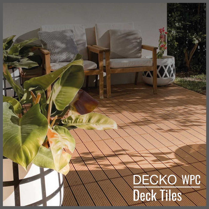 DECKO Premium Tiles - <b>TEAK</b> - (One Piece)