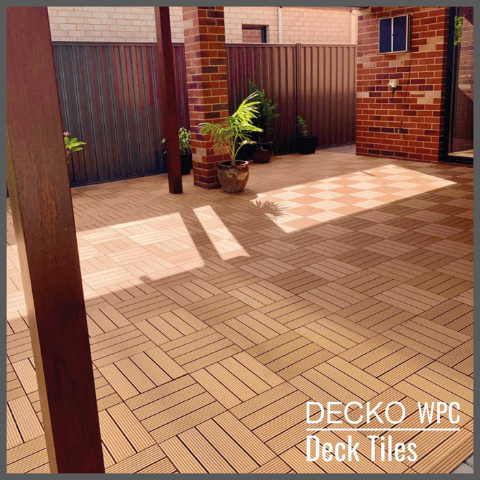 DECKO Premium Tiles - <b>TEAK</b> - (One Piece)