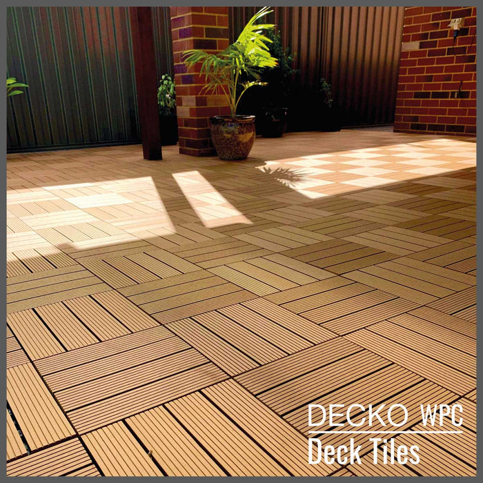 DECKO Premium Tiles - <b>TEAK</b> - (One Piece)