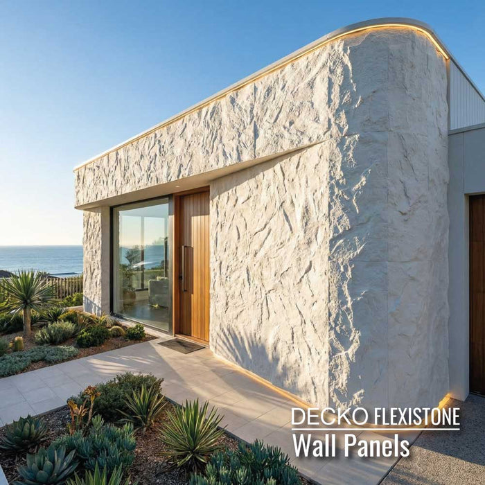Flexible 3D Stone Wall Panels - <b> DECKO Flexistone - MAXI GRECO </b> - Custom sizes up to 3000x1200mm