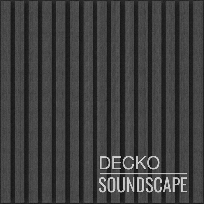 DECKO <b>SOUNDSCAPE</b> Acoustic Wall - <b>EBONY</b> - Square - Price/Panel