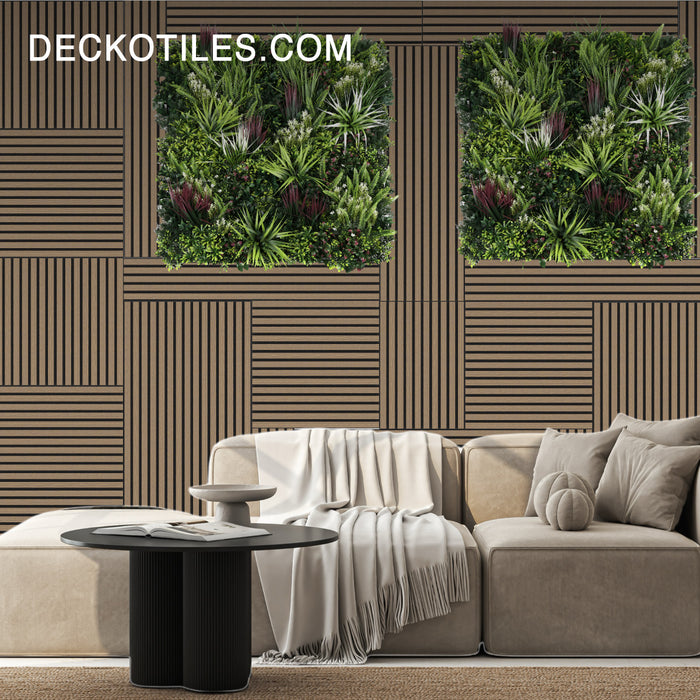 DECKO <b>VERDURE</b> Green Wall - <b>TROPICAL</b> - 3.3' x 3.3' - Price/Panel