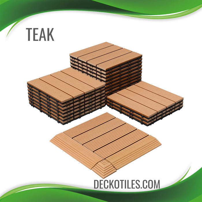 DECKO Premium Tiles - <b>TEAK</b> - (One Piece)