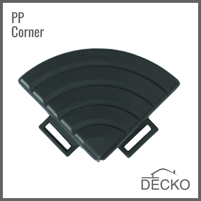 DECKO PP corner, gray