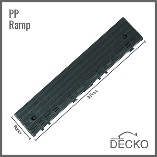 DECKO PP ramp edge, gray