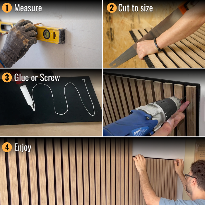 Acoustic Sound Dampening Wall Panels <b>Sample Pack</b> | DECKO SOUNDSCAPE - $8.90 handling fee with free delivery (1 / address)