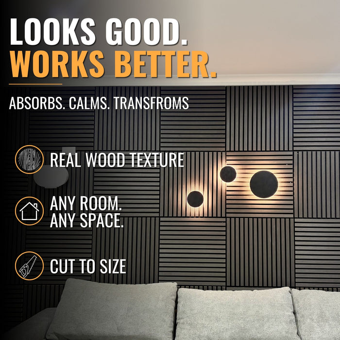 Acoustic Sound Dampening Wall Panels <b>Sample Pack</b> | DECKO SOUNDSCAPE - $8.90 handling fee with free delivery (1 / address)