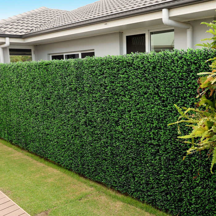 Artificial Plants Green Wall Panel - ARBOREA - 1.6' x 1.6' - | DECKO VERDURE (2,56 sq. feet panel)