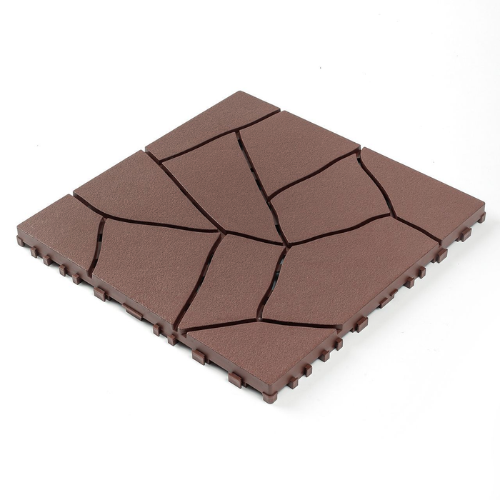 <b>SAMPLE PACK</b> of PP Deck Tiles, Ramp Edges and Corners - Interlocking PP Flooring | DECKO Lite - Free Shipping