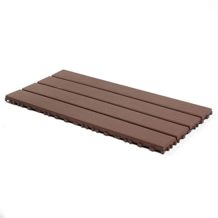 <b>SAMPLE PACK</b> of PP Deck Tiles, Ramp Edges and Corners - Interlocking PP Flooring | DECKO Lite - Free Shipping