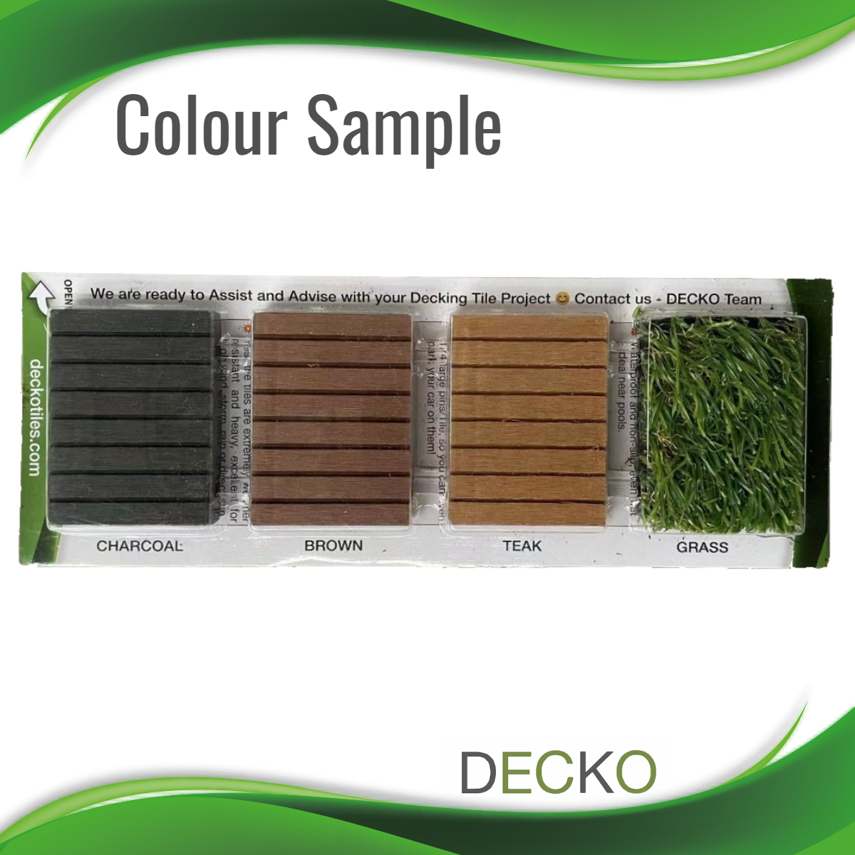 SAMPLES  - DECK TILES