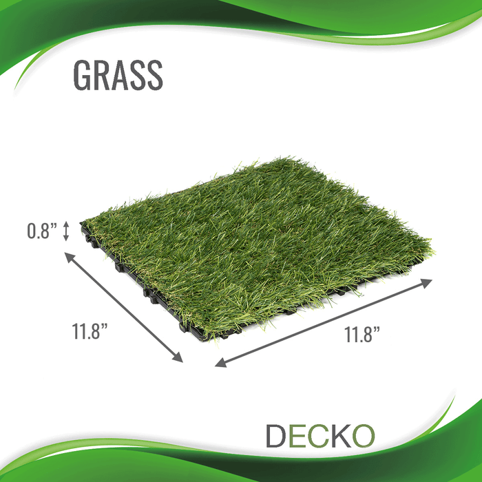 DECKO Premium Tiles - <b>GRASS</b> - (One Piece)